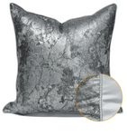 Silver Marble Pillowcase