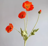 Artificial Poppy Flowers