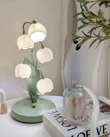 Lily of The Valley Bedside Lamp