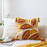 Fall Leaves Tufted Cushion Cover 45x45