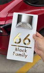 Personalized Home Number Plate