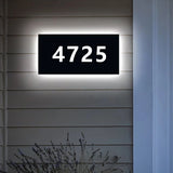 Custom House Number Sign