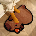 Capybara Bathroom Mat