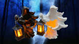 Halloween Scary Hell Messenger with LED Lantern