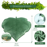 3D Leaf Throw Pillow