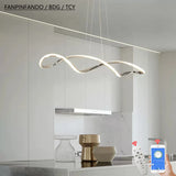 Dining table pendant light