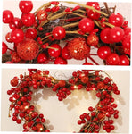 Heart Shaped Berry Wreath