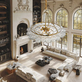 Clear Glass Bubble Ball Chandeliers