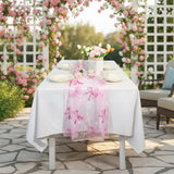 Pink Bow Table Runner