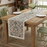 Botanical Birds Tapestry Table Runner 