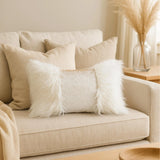 Neutral Pillow Covers – Mix & Match Set Winter Tree, LOVE Bouclé