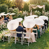 White Paper Wedding Umbrella Guest Parasol