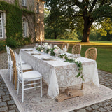 Rose Lace Tablecloth with Tassels