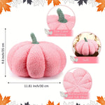 3 Pcs Plush Soft Pumpkin Pillows