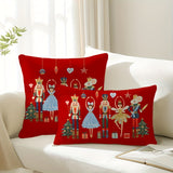 Nutcracker Decorative Pillow Cover