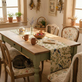 Botanical Birds Tapestry Table Runner