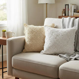 Crochet Pillow Cover 45X45, Lace Cushion Cover