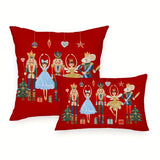 Nutcracker Decorative Pillow Cover