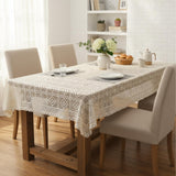 Crocheted Lace Tablecloth 