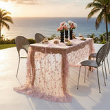 Pink Sheer Table Decor