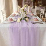 Pearl Tulle Table Runner