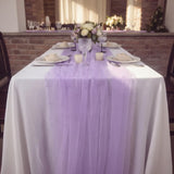 Pearl Tulle Table Runner