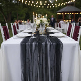 Pearl Tulle Table Runner