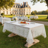 Lace Tablecloth with Tassels