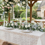 Lace Tablecloth with Tassels