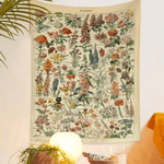 Boho Botanical Tapestry