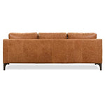 Sorrento Sofa in Full-Grain Pure-Aniline Italian Tanned Leather