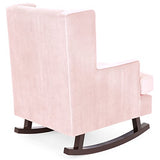 Tufted Velvet Rocking Accent Chair
