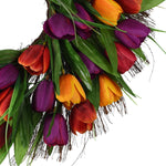 Artificial Tulip Wreath
