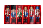 6Pcs Christmas Mini Nutcrackers Gift Set