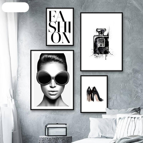 Fashion Black and White Posters