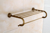Antique Solid Brass Towel Rack