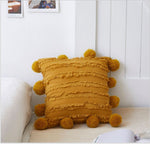 Decorative Pompom Cushion Cover