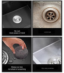 Nanometer Technology Black Stainless Steel Kitchen Sink