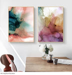 Watercolour Marble Poster