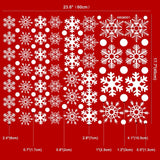 48pcs Snowflakes Window Stickers