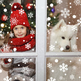 48pcs Snowflakes Window Stickers