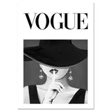 Vogue Lips Fashion Poster