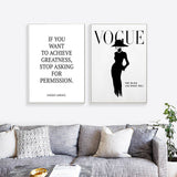 Vogue Woman Poster