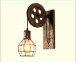 Pulley Wall Lamp