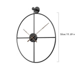 Wrought Round Wall Clock
