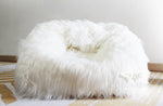 Fluffy Wool Fur Bean Bag Cover