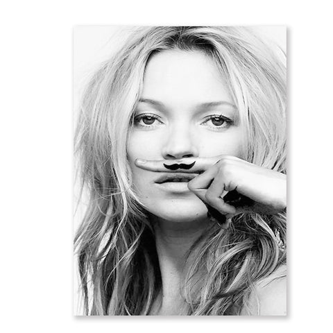 Kate Moss Canvas Poster