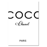 Coco Chanel & Peony Poster
