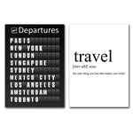 Travel Definition Poster