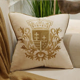 Royal Embroidery Pillow Cover